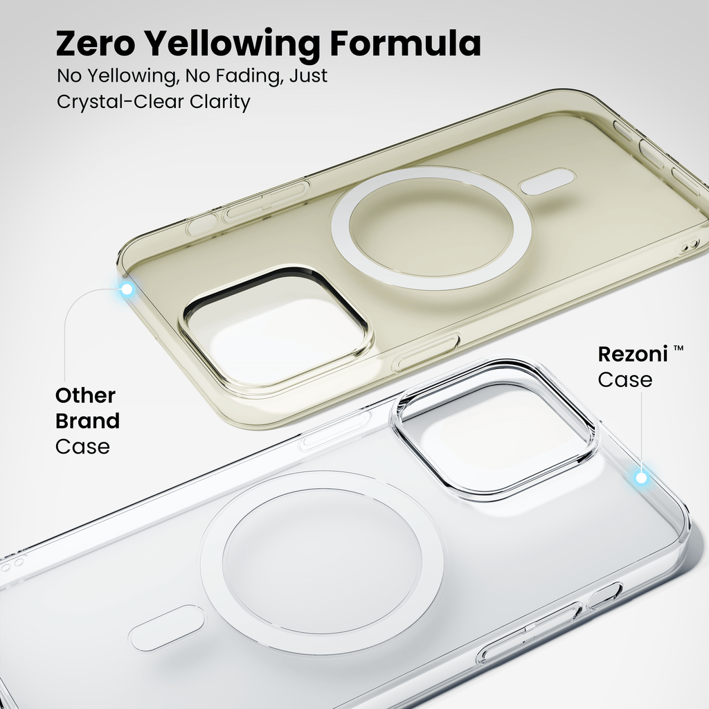 Anti-Yellow Magsafe Clear Case